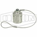 Dixon H Series Interchange Dust Cap, 3/8 in Nominal, Aluminum, Domestic H3DC-A